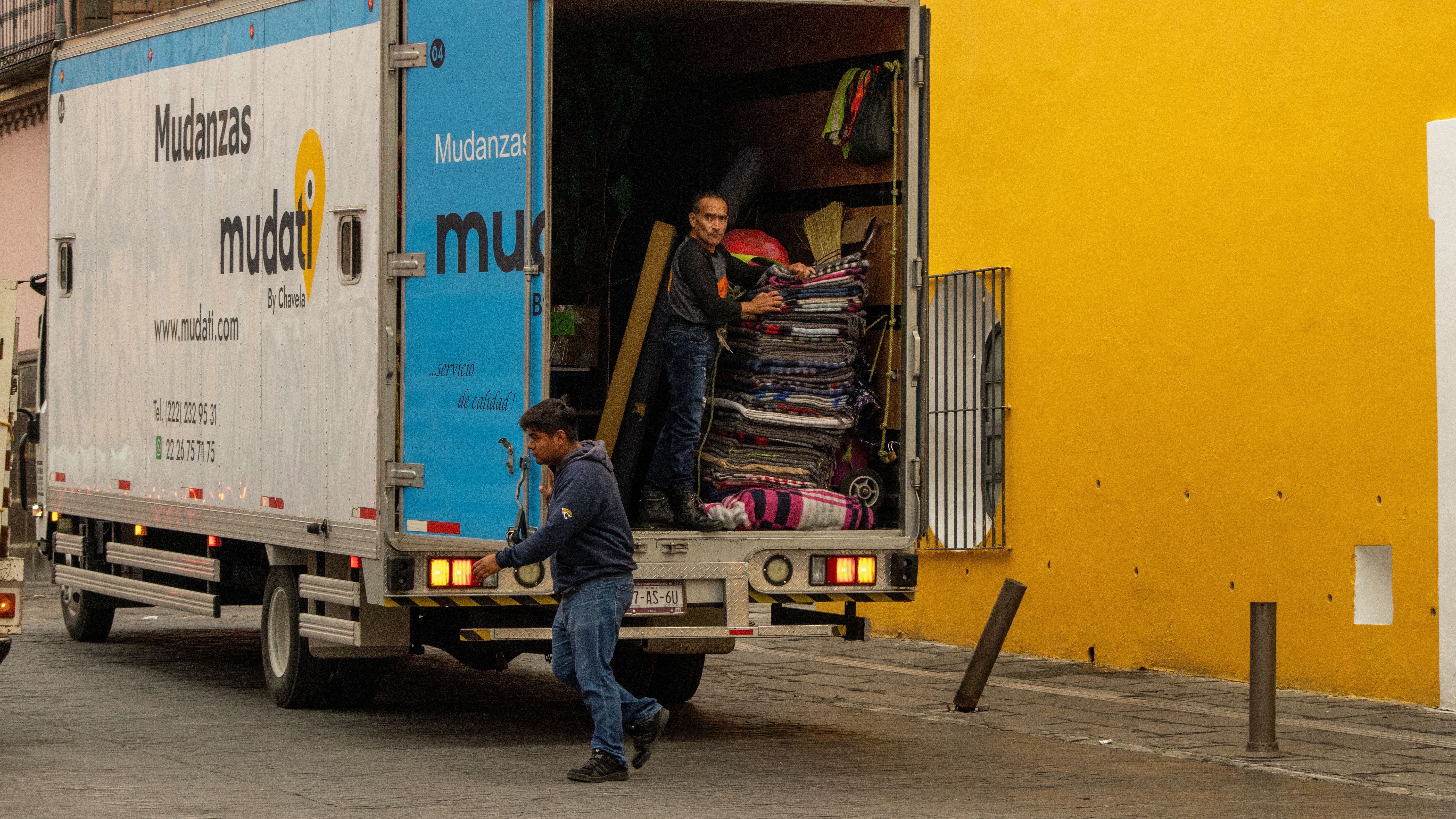 Long distance move in progress